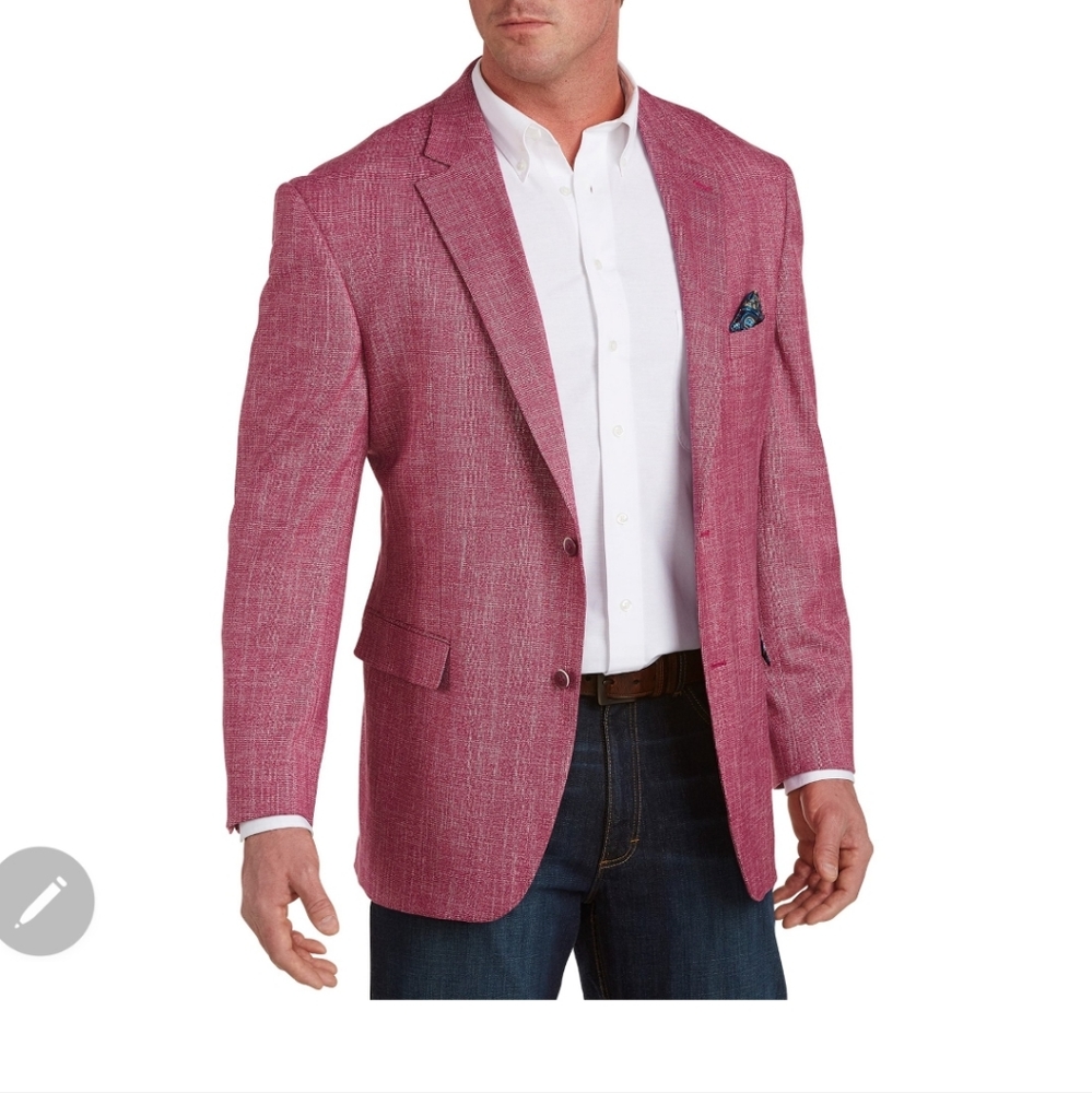 Oak Hill By DXL Big and Tall Sports Coat 4XL